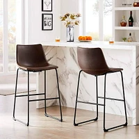 Heavenly Collection STOOL 26" BROWN