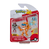 Pokémon Battle Figure Pack: Pawniard + Squirtle & Monferno