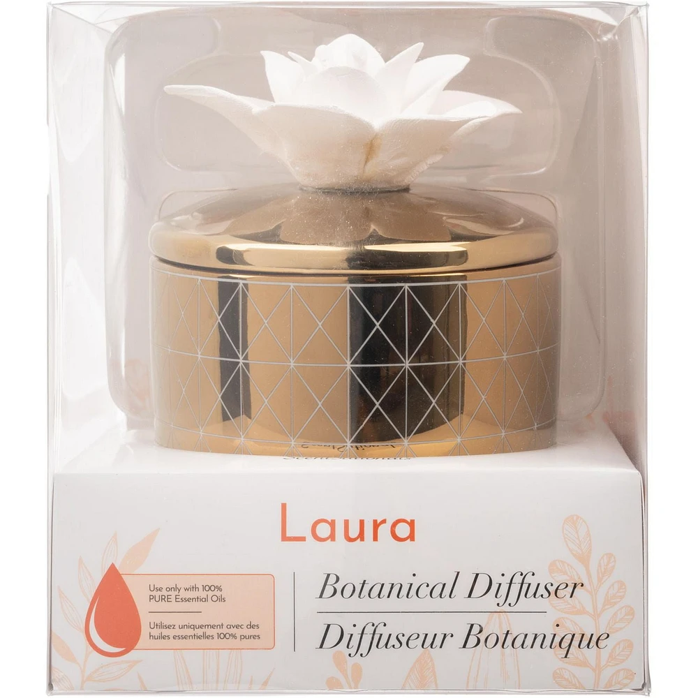 ScentSationals Botanical Diffuser - Laura, Ceramic Diffuser