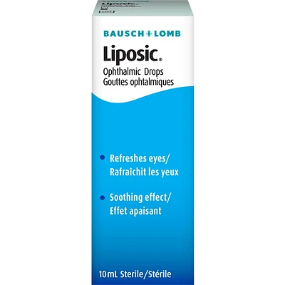 Bausch + Lomb Gouttes ophtalmiques Liposic 10 ml