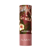 Almay Lip Vibes Hypoallergenic Cream Lipstick with Shea Butter, 1 Lipstick