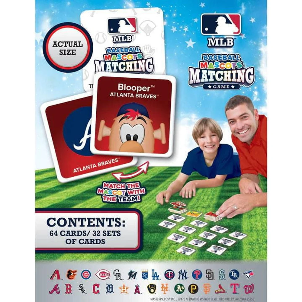 Masterpieces Puzzle Company MLB - Mascots Matching Game