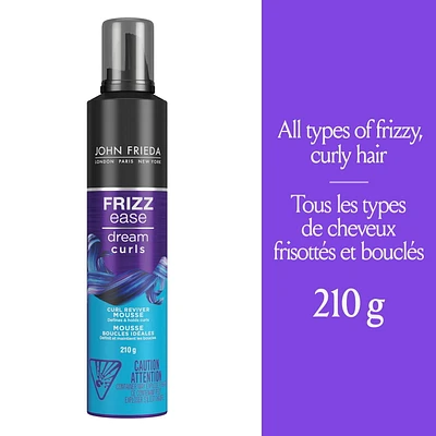 John Frieda Frizz Ease Dream Curls Curl Reviver Mousse, 210 g