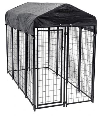 Chenil en fil soudé Lucky Dog  Uptown de Jewett Cameron