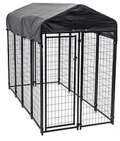 Chenil en fil soudé Lucky Dog  Uptown de Jewett Cameron