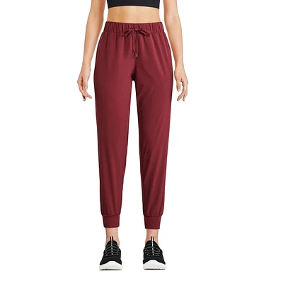 Athletic Works Women's Ribbed Cuff Woven Pant, Sizes XS-XXL