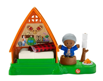 Little People A-Frame Cabin Electronic Playset