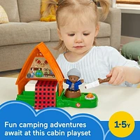 Little People A-Frame Cabin Electronic Playset