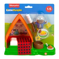 Little People A-Frame Cabin Electronic Playset