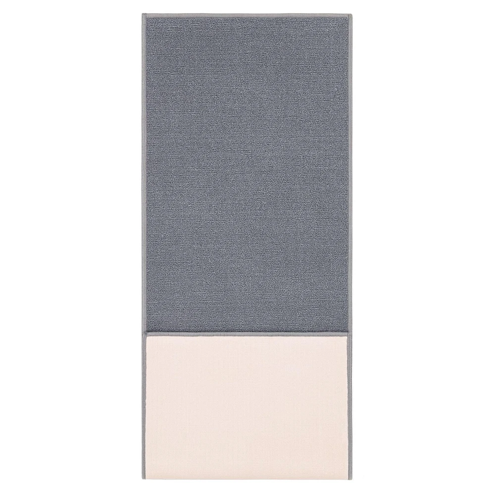 Tapis de couloir uni de la collection Oscar, 20 po x 59 po