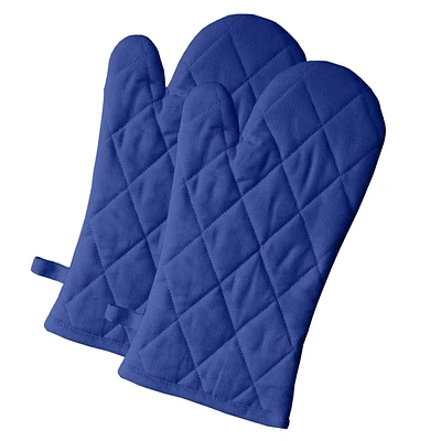 Fabstyles Solo Cotton Oven Mitts Set of 2