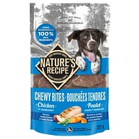 Nature's Recipe Chewy Bites gâteries pour chiens au poulet 227g-454g
