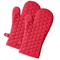 Fabstyles Fouta Cotton Oven Mitt Set of 2