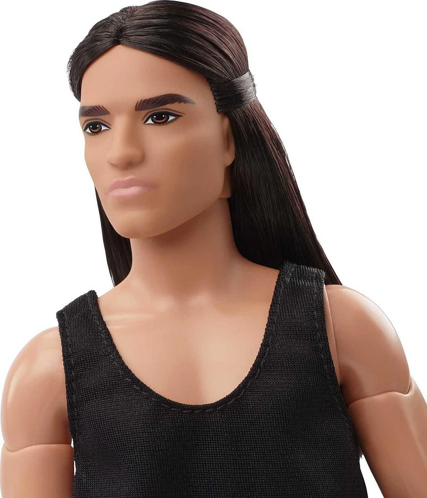 Barbie Signature Looks Ken Collector Doll - Black Tank Top & Metallic Pants