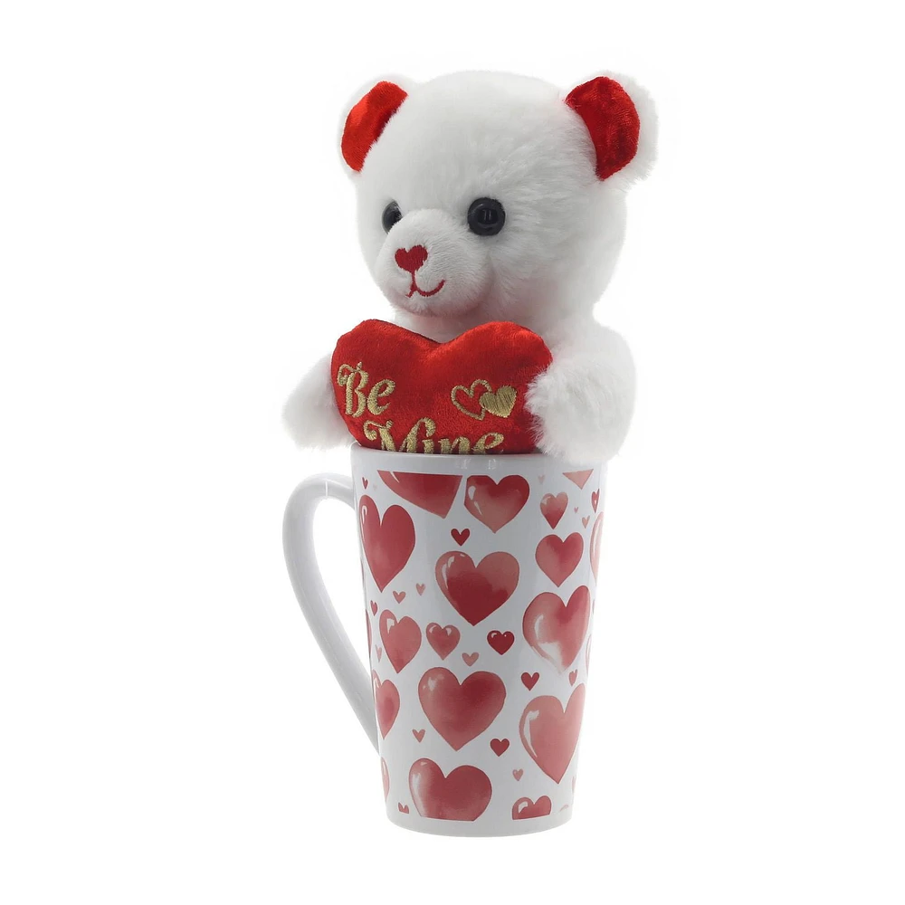 Way To Celebrate WT BEAR IN LATTE MUG, WT BEAR IN LATTE MUG