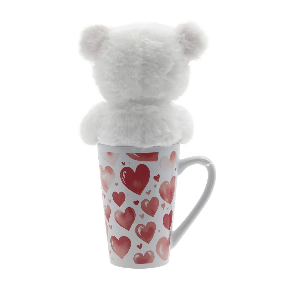 Way To Celebrate WT BEAR IN LATTE MUG, WT BEAR IN LATTE MUG