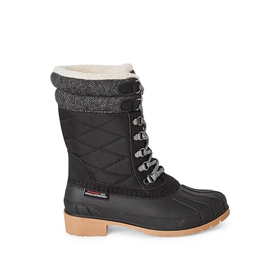 Canadiana Women's Quilted Winter Boots, Sizes 6-10