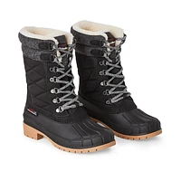 Canadiana Women's Quilted Winter Boots, Sizes 6-10