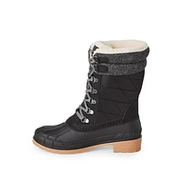 Canadiana Women's Quilted Winter Boots, Sizes 6-10