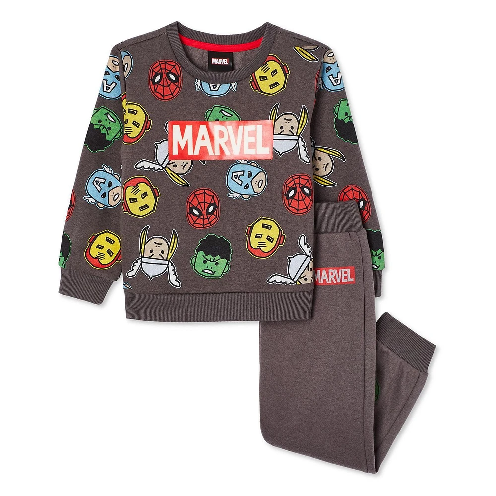 Marvel Toddler Boys' Jogger 2-Piece Set, Sizes 2T-5T