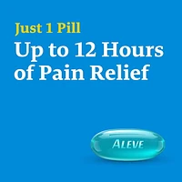 Aleve Pain Relief Liquid Gels, Naproxen Sodium 220mg, 20 Liquid Gels