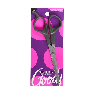 Ciseaux en acier inoxydable Goody - Ciseaux à cheveux - 6.5 Inches Silver 1 Ct Ciseaux Goody