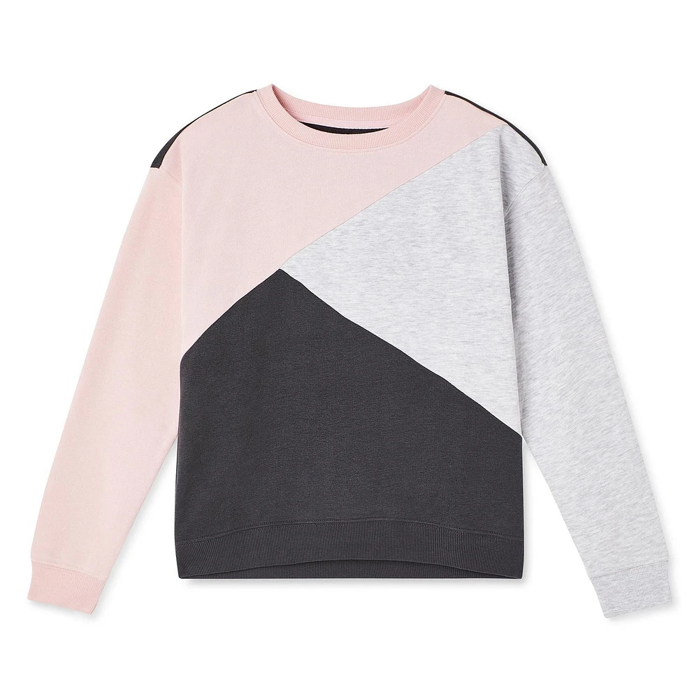 George Girls' Colour Blocking Sweatshirt