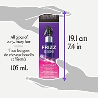 John Frieda Frizz Ease 3-Day Straight Flat Iron Spray, Heat Protectant Spray | 105 mL