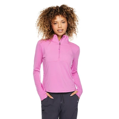 Athletic Works Women's Quarter-Zip Popover