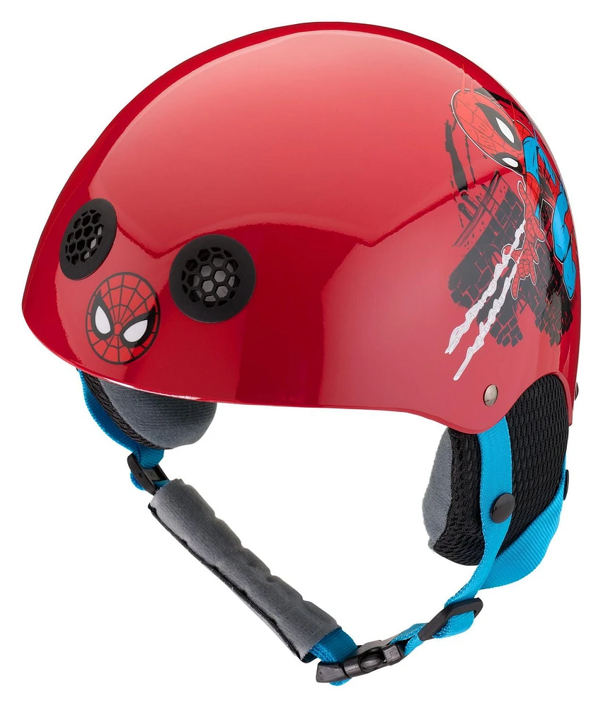 Casque de protection pour enfant Spiderman de Marvel, Âges 5+, Rouge