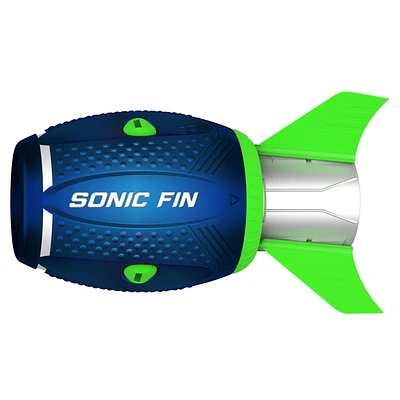 Sonic Fin Aerodynamic High Performance Outdoor Football for Kids & Adults, Blue, Sonic Fin Football