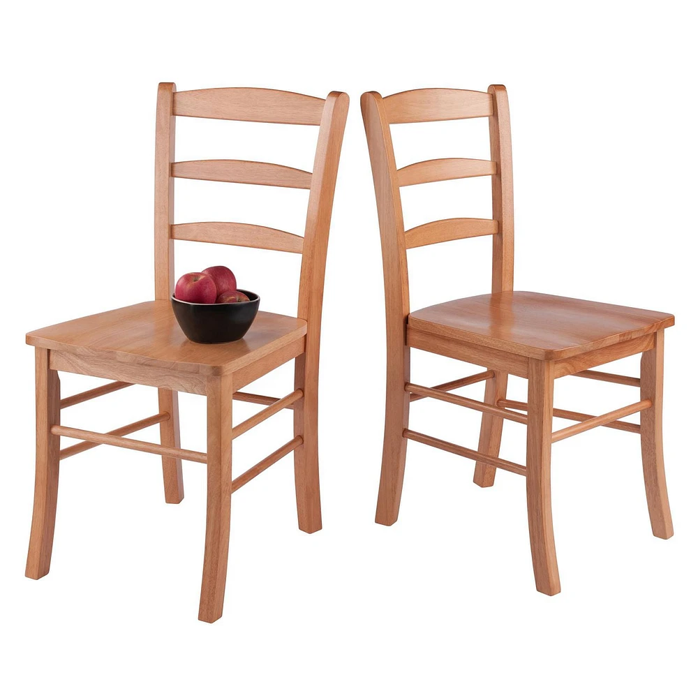 Winsome Groveland 3-Piece Dining Set, Square Table with 2 Chairs - 34330