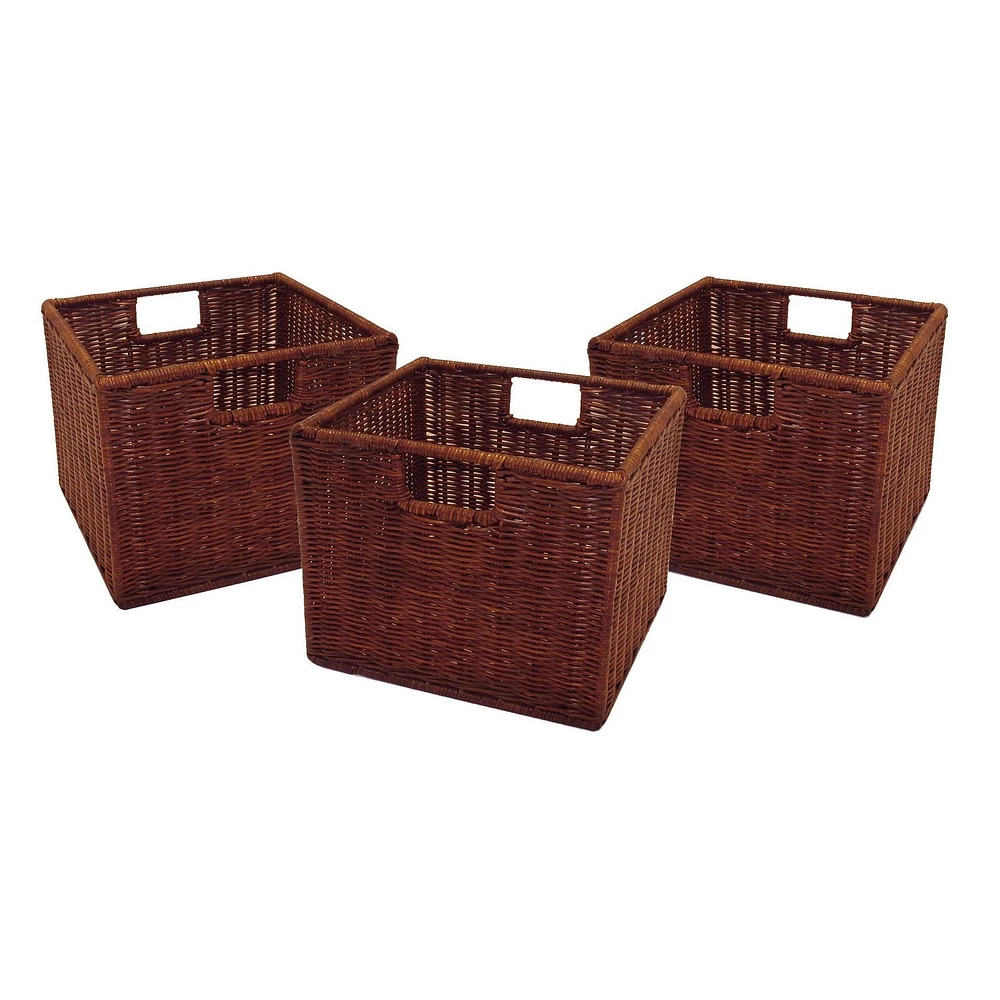 Winsome 7pc Leo Shelf with 6 Small Baskets, Item 92610