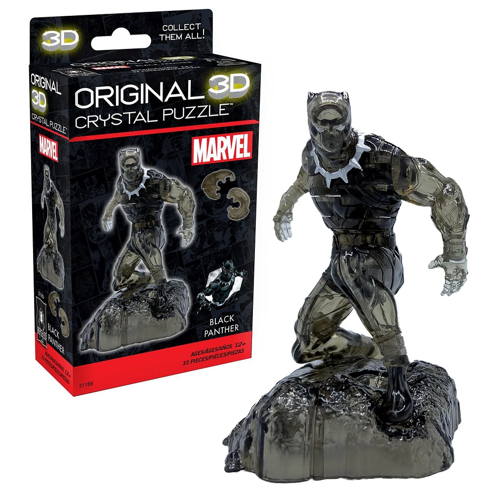 Black Panther Marvel 3D Crystal Puzzle