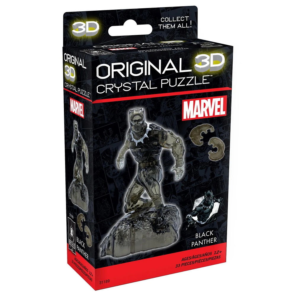 Black Panther Marvel 3D Crystal Puzzle