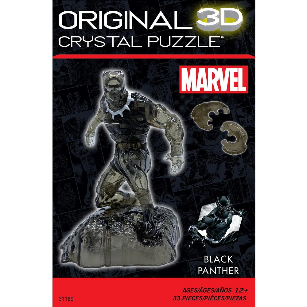 Black Panther Marvel 3D Crystal Puzzle