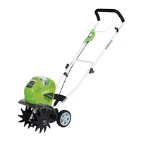 Greenworks 40V 10-Inch Cordless Cultivator, Battery and Charger Not Included - Tool Only