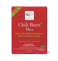 New Nordic Chili Burn Max - 60 tablets, Proven fat burner
