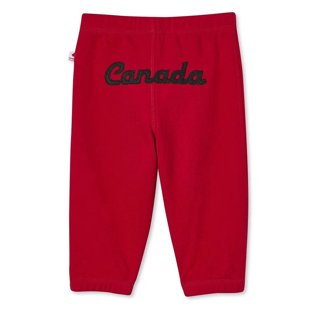 Canadiana Infants' Unisex Fleece Jogger
