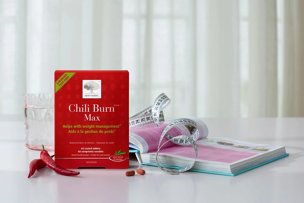 New Nordic Chili Burn Max - 60 tablets, Proven fat burner
