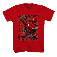 Marvel Spidey Boys Short Sleeve T-Shirt, Sizes: XS-XL