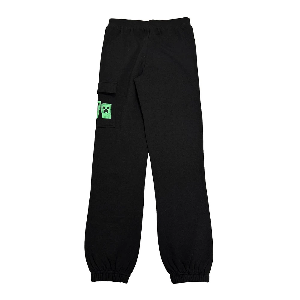 Minecraft Boys Mine Three Creeper Joggers