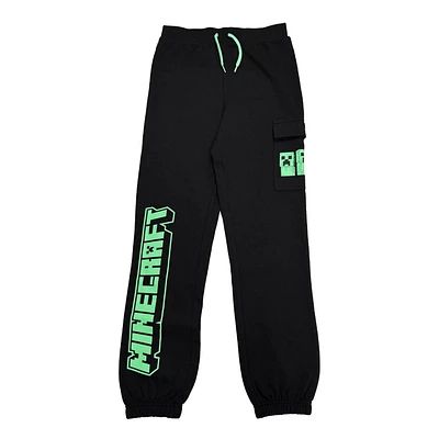 Minecraft Boys Mine Three Creeper Joggers