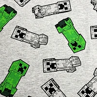Minecraft T-shirt à manches courtes avec logo pour garçon