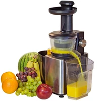 Total Chef Slow Juicer, Masticating Cold Press Extractor, Efficient Juice Extraction for Fresh & Healthy Drinks