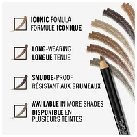 Rimmel Brow This Way Professional Pencil, stunning natural look, 2 in 1 brush & pencil, 100% Cruelty-Free