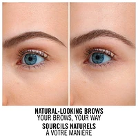Rimmel Brow This Way Professional Pencil, stunning natural look, 2 in 1 brush & pencil, 100% Cruelty-Free