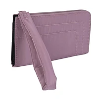 Sylvie Ladies Single Compartment Wristlet Wallet, Modern and trendy