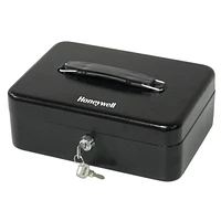 Honeywell Standard Steel Cash Box, Includes 2 Keys