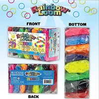 Rainbow Loom Treasure Box Neon, 8,000 Neon Rubber Bands